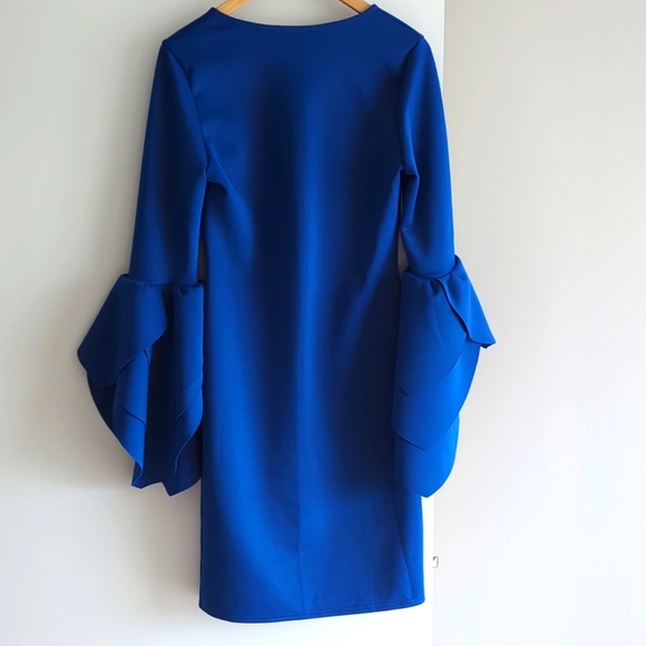 NWT Club L Tulip Ptal Sleeve dress - Picture 5 of 5